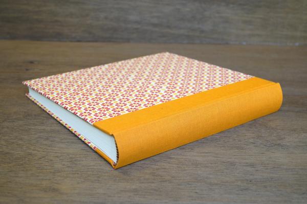 Colorful photo album "Maxi", orange yellow photo album